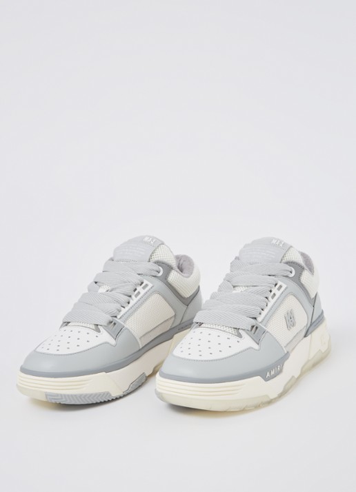 AMIRI MA-1 sneaker van leer met mesh details - detail 3 grijs