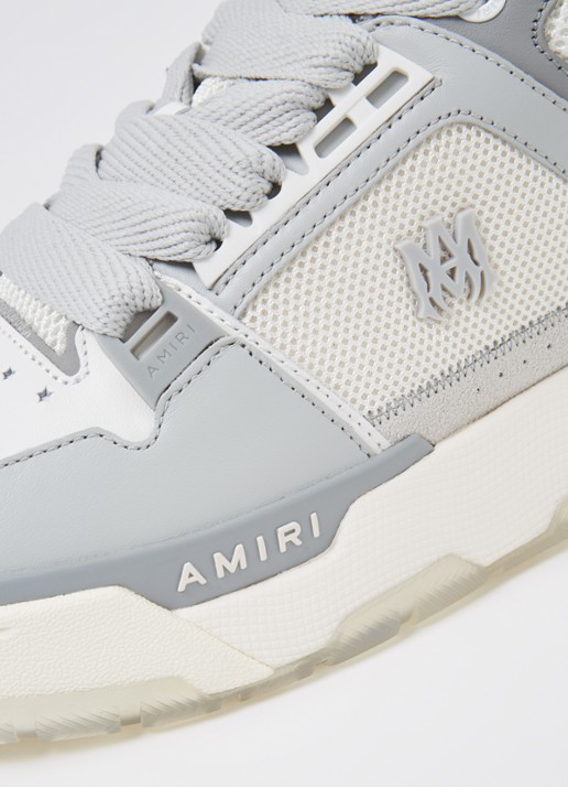 AMIRI MA-1 sneaker van leer met mesh details - detail 6 grijs