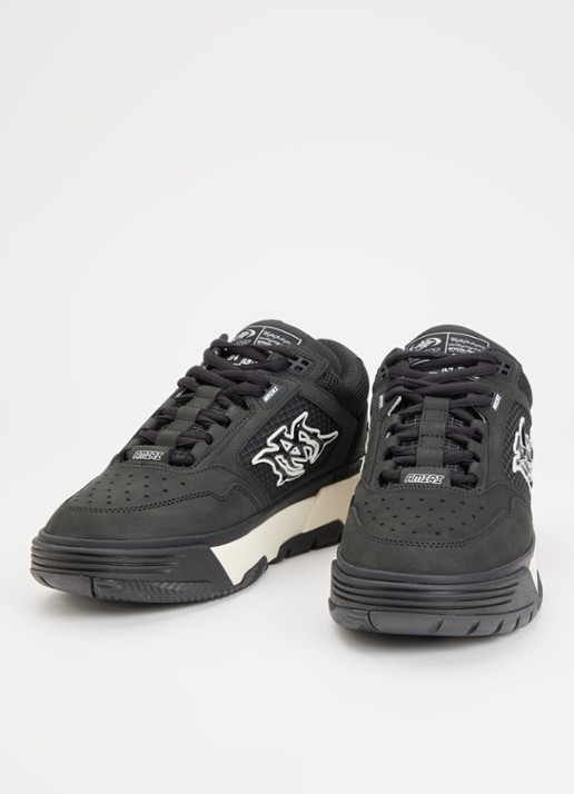 AMIRI MA-94 sneaker van nubuck met logo - detail zwart