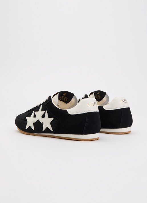AMIRI Pacific Flat sneaker van suède  - achterkant zwart