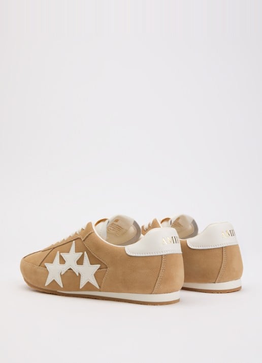 AMIRI Pacific Flat sneaker van suède  - achterkant 6 zand