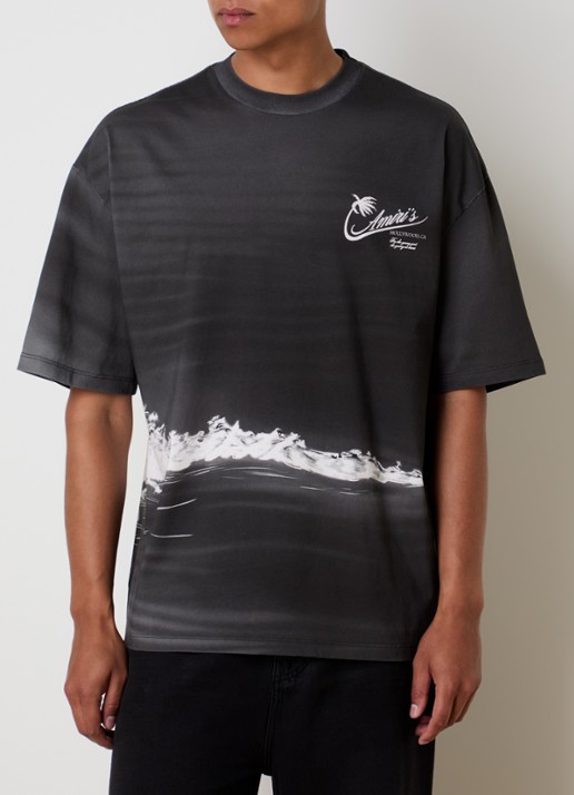AMIRI Palm T-shirt met logo en print