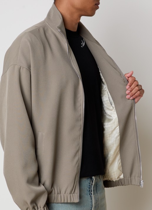 AMIRI Patch jack met logo en steekzakken - detail 3 zand