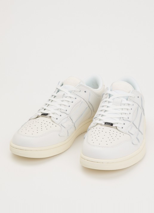 AMIRI Skel top sneaker van leer - detail ivoor