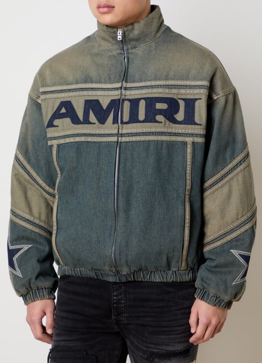 AMIRI Spijkerjas met logoborduring