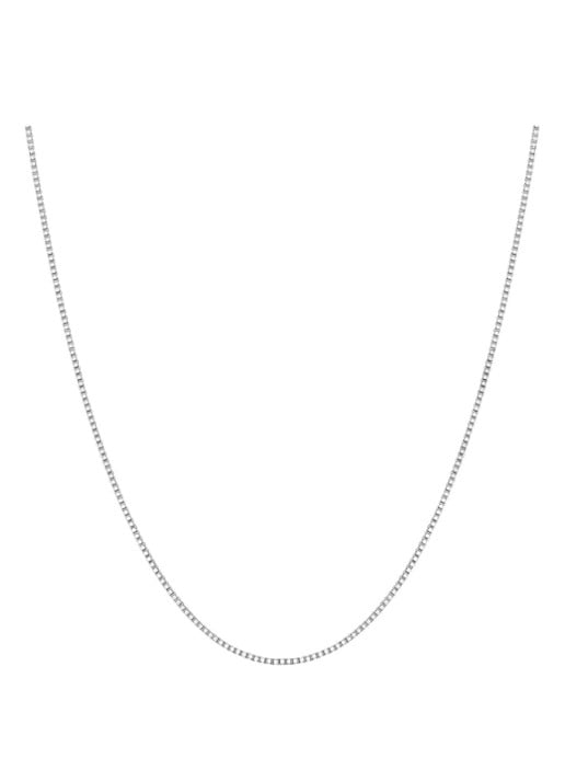Ania Haie Box ketting S van zilver