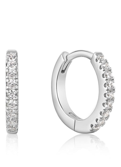 Ania Haie Sparkle Mini oorringen S van zilver met zirkonia