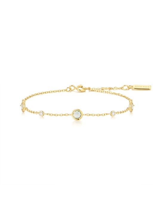 Ania Haie Station armband S verguld