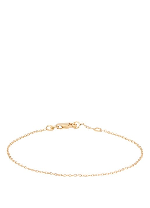 Anna + Nina Anchor armband verguld