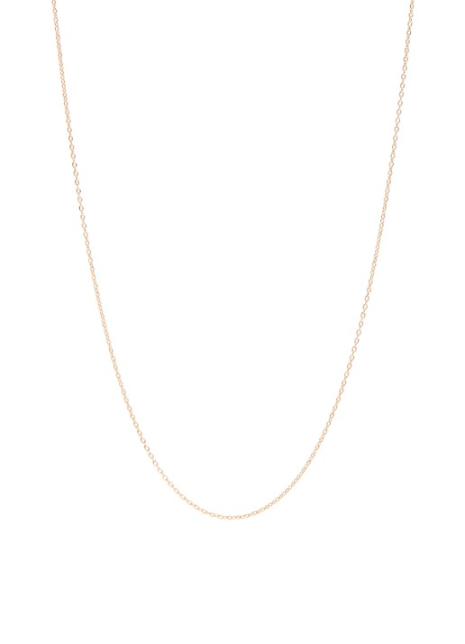 Anna + Nina Anchor ketting verguld - voorkant 6 goud