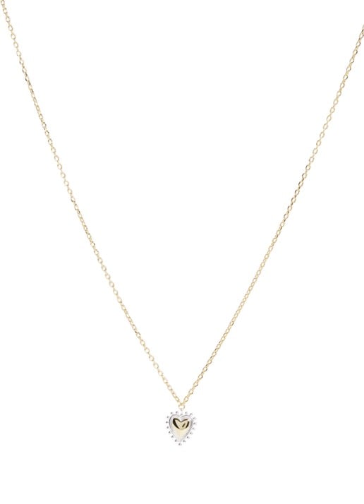 Anna + Nina Bravery Heart ketting