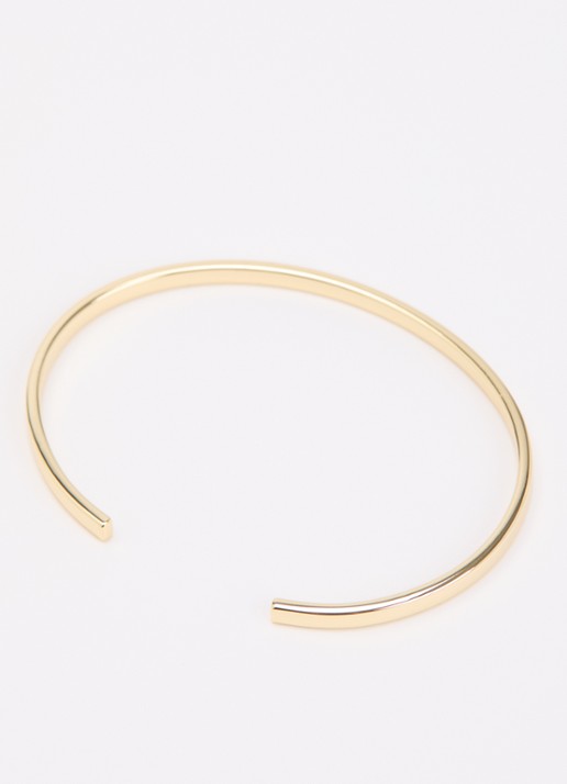 Anna + Nina C'est La Vie bangle verguld - detail 2 goud