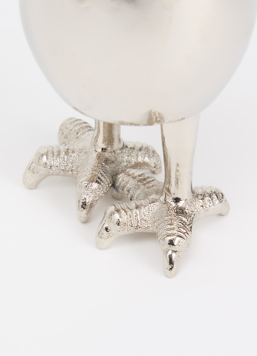 Anna + Nina Eggy Wonder ornament - voorkant 2 zilver