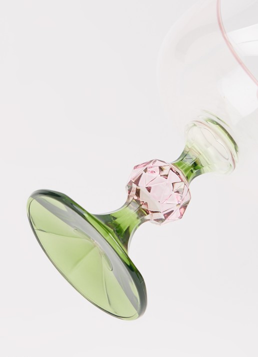 Anna + Nina Evy cocktailglas 20 cl - voorkant 2 groen