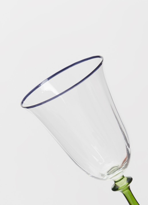 Anna + Nina Freya Optic wijnglas 25 cl - detail 3 groen