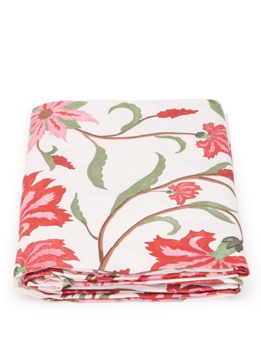 Anna + Nina Garden Reverie tafelkleed 150 x 255 cm - voorkant creme