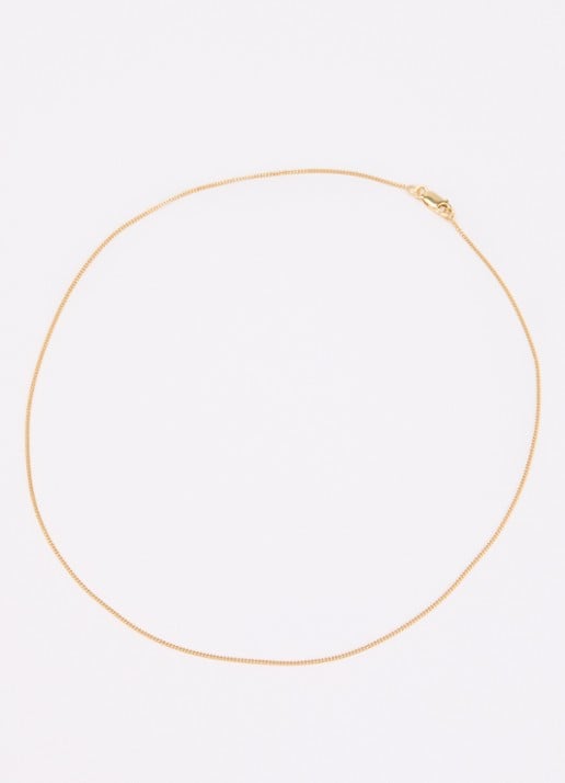 Anna + Nina Gourmet ketting verguld - detail 4 goud