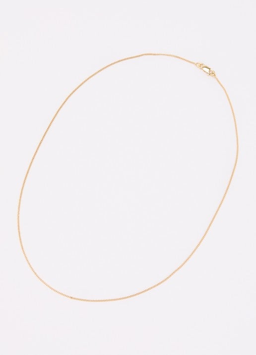 Anna + Nina Gourmet ketting verguld - detail 6 goud