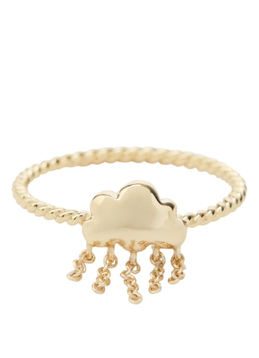 Anna + Nina Head In The Clouds ring verguld