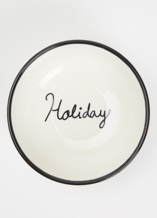 Anna + Nina Holiday Tapas serveerschaal 11 cm - voorkant 2 gebroken wit