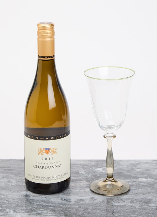 Anna + Nina Lily Optic wijnglas 25 cl set van 2 - voorkant 3 geel