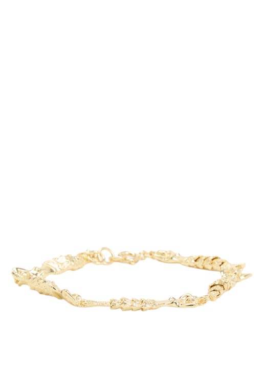 Anna + Nina Mermaid armband verguld