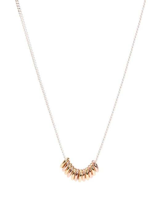 Anna + Nina Mix It Up ketting verguld