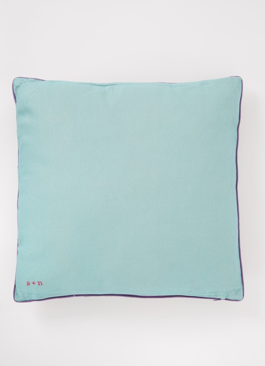 Anna + Nina Paisley sierkussen 50 x 50 cm - voorkant 3 multicolor