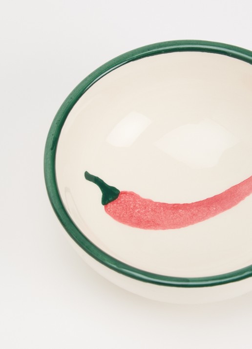 Anna + Nina Peperoncino Tapas serveerschaal 11 cm - detail rood