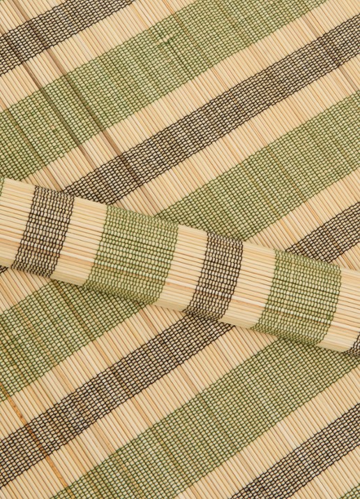 Anna + Nina Spiced Sugar placemat set van 2 - voorkant 2 groen