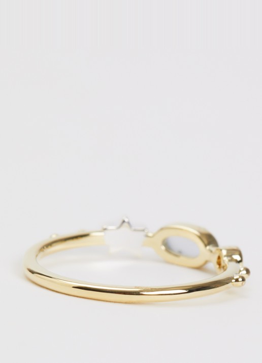 Anna + Nina Storybook ring verguld - detail goud