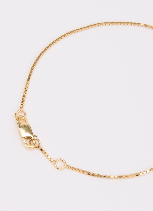 Anna + Nina Venetian armband verguld - detail 2 goud