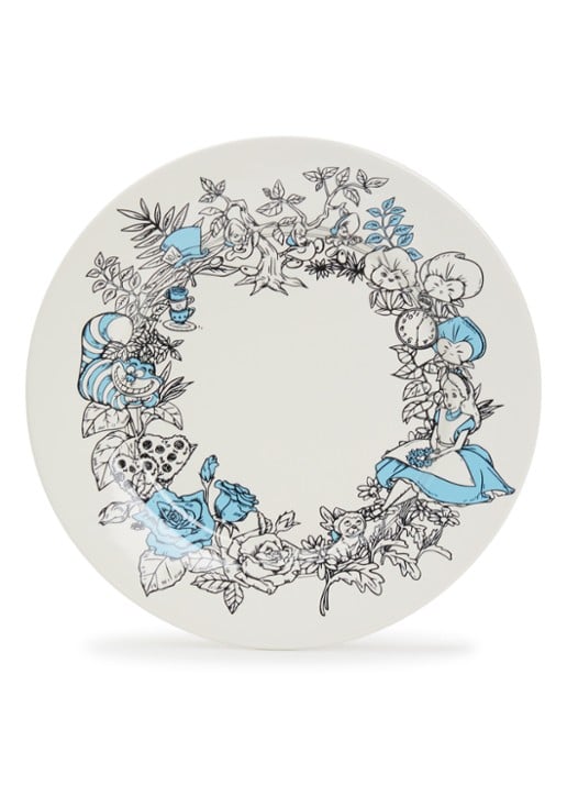 Anna + Nina Wonderland Whimsy ontbijtbord 22,5 cm