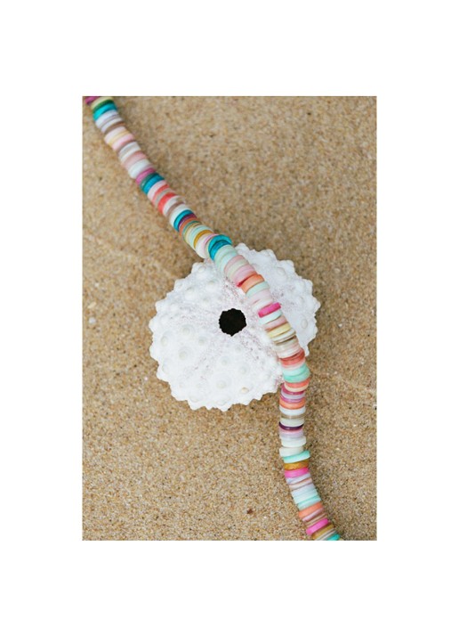 ANNI LU Holiday ketting verguld - detail 3 multicolor