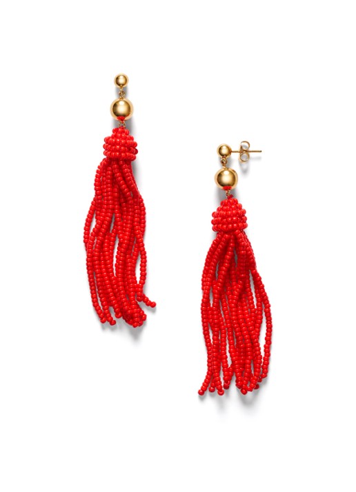 ANNI LU Tassel Fever oorstekers verguld