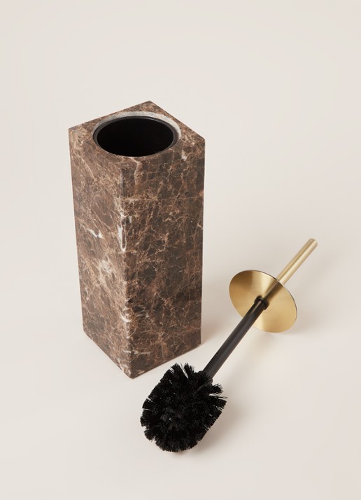 Aquanova Hammam toiletborstel met houder - detail 3 donkerbruin