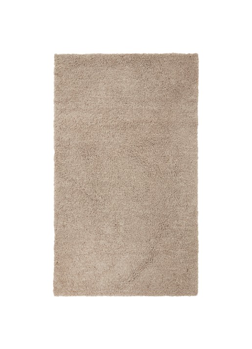 Aquanova Loa badmat 70 x 120 cm - voorkant 3 donkerbeige
