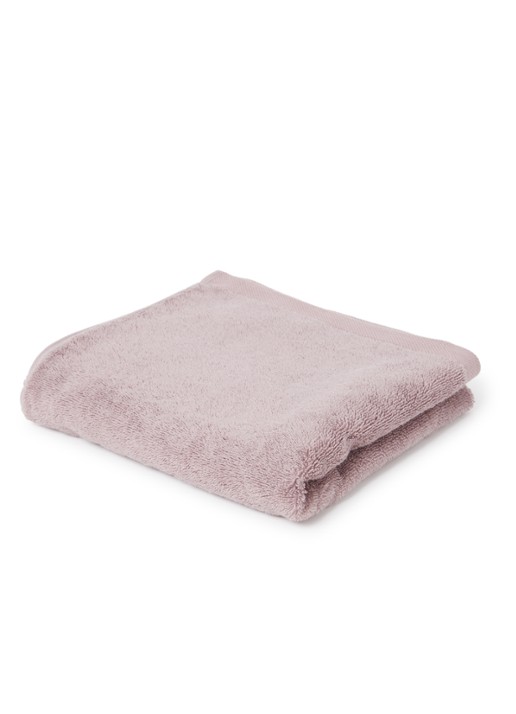 Aquanova London badhanddoek - 600 gr/m² - 55 x 100 cm - voorkant 2 taupe