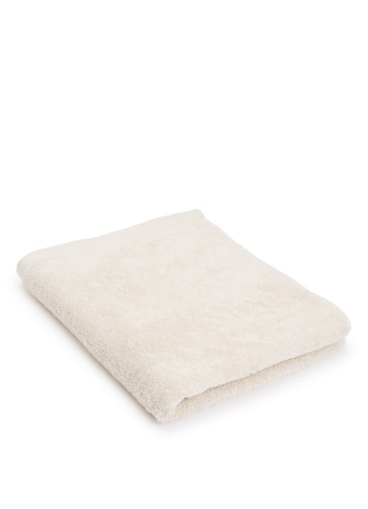 Aquanova London badhanddoek - 600 gr/m² - 55 x 100 cm - voorkant gebroken wit