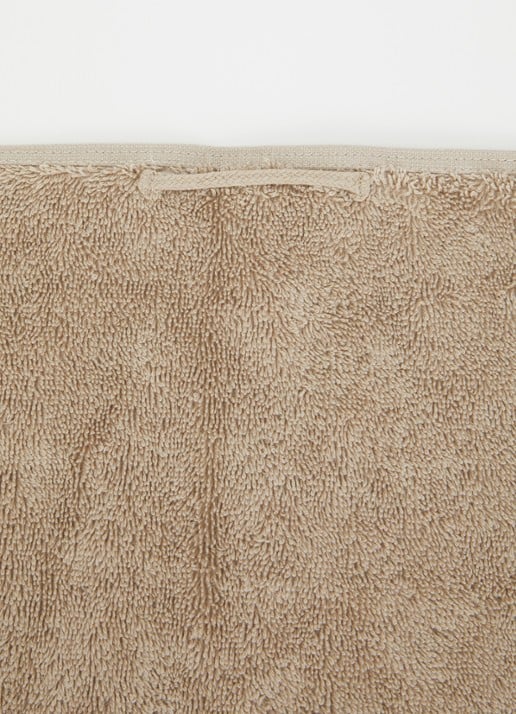 Aquanova London badhanddoek - 600 gr/m² - 55 x 100 cm - voorkant 2 beige