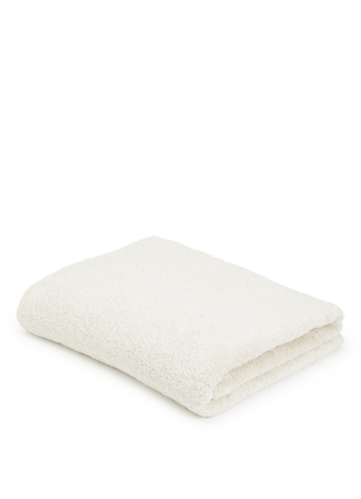 Aquanova London badlaken - 600 gr/m² - 70 x 130 cm - voorkant gebroken wit