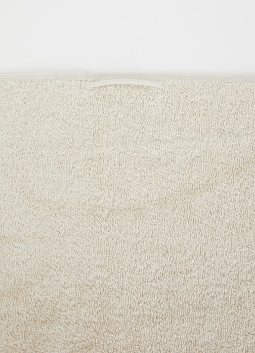 Aquanova London badlaken - 600 gr/m² - 70 x 130 cm - voorkant 2 gebroken wit
