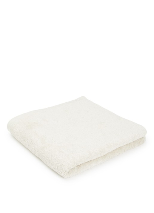 Aquanova London badlaken - 600 gr/m² - 70 x 130 cm - voorkant 3 gebroken wit