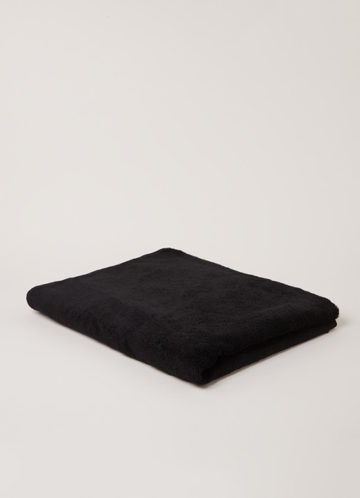Aquanova London badlaken - 600 gr/m2 - 100 x 150 cm - voorkant 2 zwart