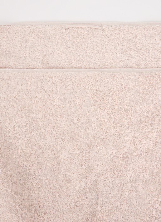 Aquanova London badlaken - 600 gr/m² - 100 x 150 cm  - detail beige