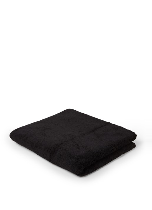 Aquanova London badlaken 70 cm x 130 cm - voorkant zwart