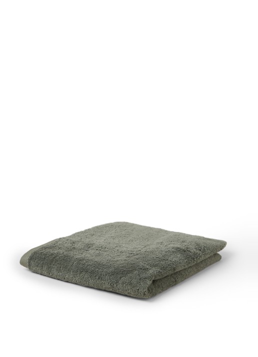 Aquanova London badlaken 70 cm x 130 cm - voorkant legergroen