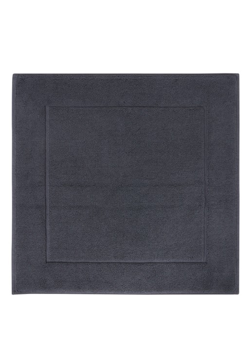 Aquanova London badmat 70 x 120 cm - voorkant 3 donkergrijs