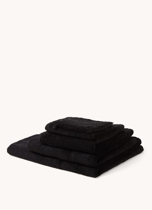 Aquanova London gastendoek 30 cm x 50 cm - voorkant 2 zwart