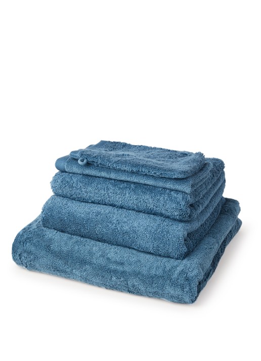 Aquanova London gastendoek 30 cm x 50 cm - voorkant kobaltblauw